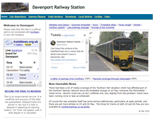 Tablet Screenshot of davenportstation.org.uk